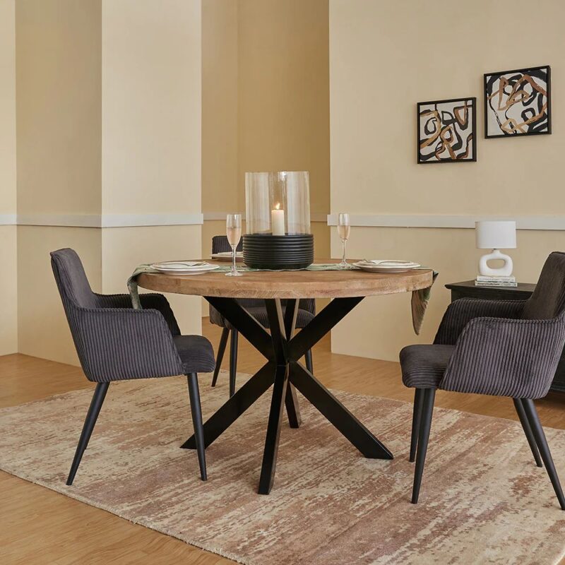 Gurugram round dining table set – Furnhands®