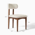 Luxury Solid Wood Round Dining Table Online in India - Image 3