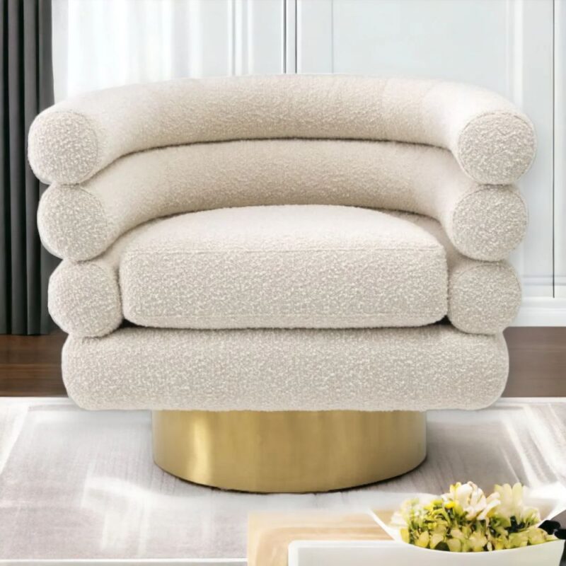Hyderabad Harbor Wing Chair by Furnhands – Luxury Accent Seating for Villas & Apartments