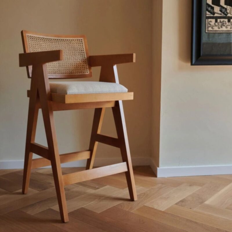 wood bar stool kitchen and living room rustic wooden stool