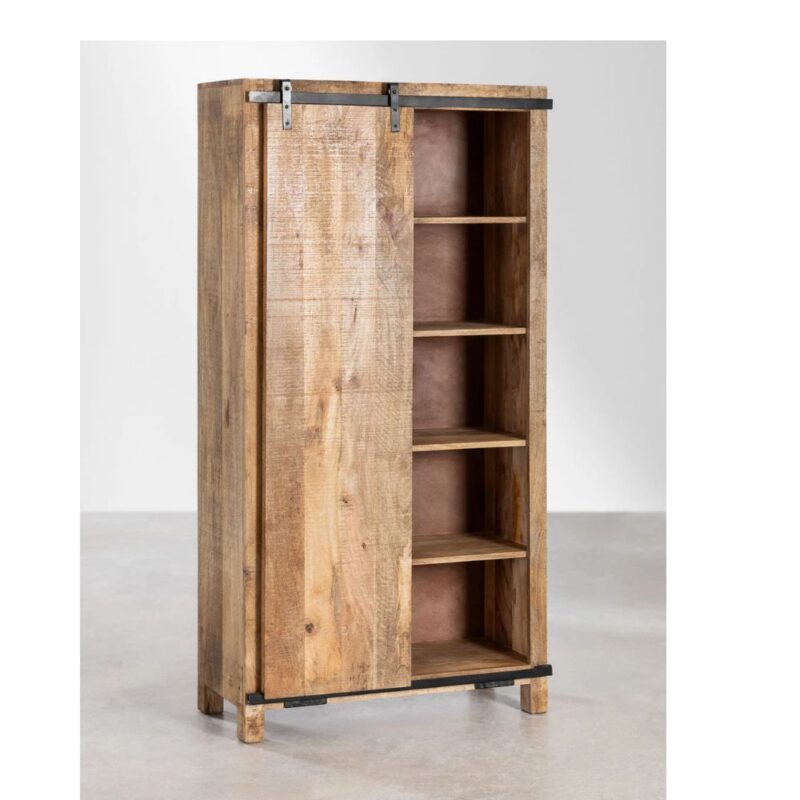 Mango Wood Wardrobe for Bedroom – Premium Solid Wood Wardrobe by Furnhands