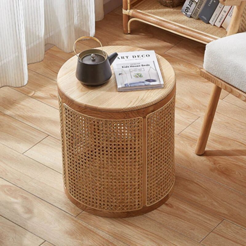 Chennai Side Table Solid Wood Living Room Furniture Adyar Style