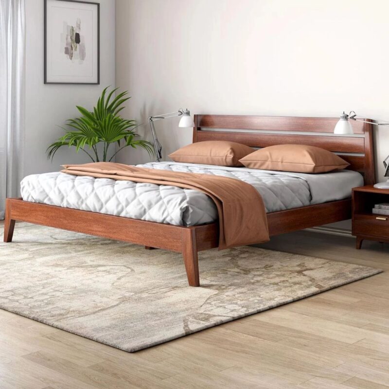 solid wood bed in bangalore