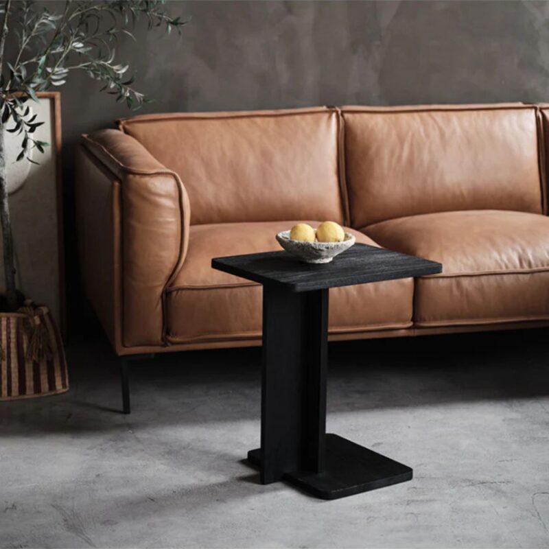 Bengaluru Side Table Solid Wood Living Room End Table beside Sofa