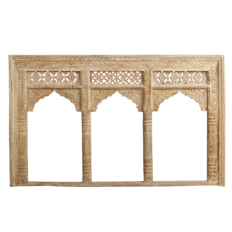 wooden mirror