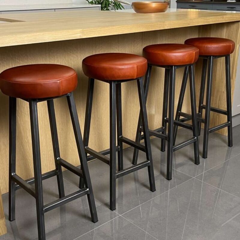 Solid wood bar stool for home – Furnhands