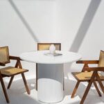 Dubai Solid Wood 4 Seater Dining Set Online in India - Image 2