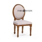 6 Seater Solid Wood Dining Table Set in Acacia Wood | Wooden Dining Table with 6 Chairs – Furnhands - Image 7