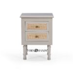 Buy Bedside Tables Online in India – Solid Wood Nightstands with Storage by Furnhands - Image 2
