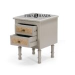 Buy Bedside Tables Online in India – Solid Wood Nightstands with Storage by Furnhands - Image 3