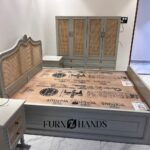 Wooden 4 Door Almirah – Handcrafted Solid Wood Wardrobe for Home - Image 7