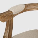 Solid Wood 6 Seater Dining Table Set – Premium Natural Finish with Matching Chairs - Image 3