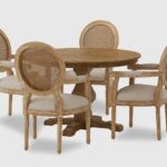 Handcrafted 4 Seater Dining Table Set – Solid Wood Comfort with Natural Finish - Image 2