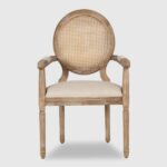 Handcrafted 4 Seater Dining Table Set – Solid Wood Comfort with Natural Finish - Image 3