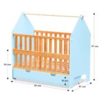 Furnhands Solid Wood Kids Bed | Safe & Stylish Toddler Bed Online India - Image 2