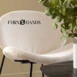 Upholstered Bouclé Armchair | Stylish & Comfortable Sofa Chair – Furnhands® - Image 2