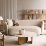 3 Seater Fabric Sofa for Living Room | Modern Upholstered Sofa by Furnhands - Image 2