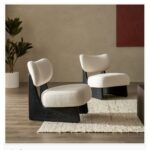 The Marine Drive Luxury Modern Lounge Chair - Image 2
