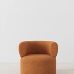 Orange Sofa Arm Chair – Luxury Accent Seating for Modern Living Spaces - Image 2