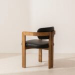 Wooden Chair with Desk for Work – Modern Home Office & Study Furniture - Image 3