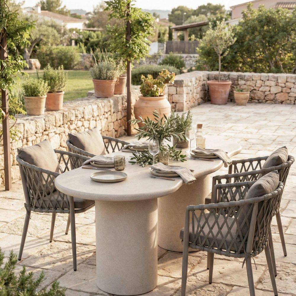 33 Outdoor Dining Chair – Luxury Patio & Garden Seating for Modern Outdoor Spaces - Image 1
