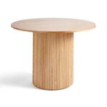 Luxury Solid Wood Round Dining Table Online India – Furnhands - Image 2