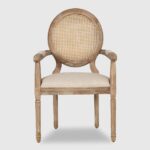 4 Seater Round Dining Table Set – Luxury Solid Wood Dining Furniture for Modern Homes - Image 3