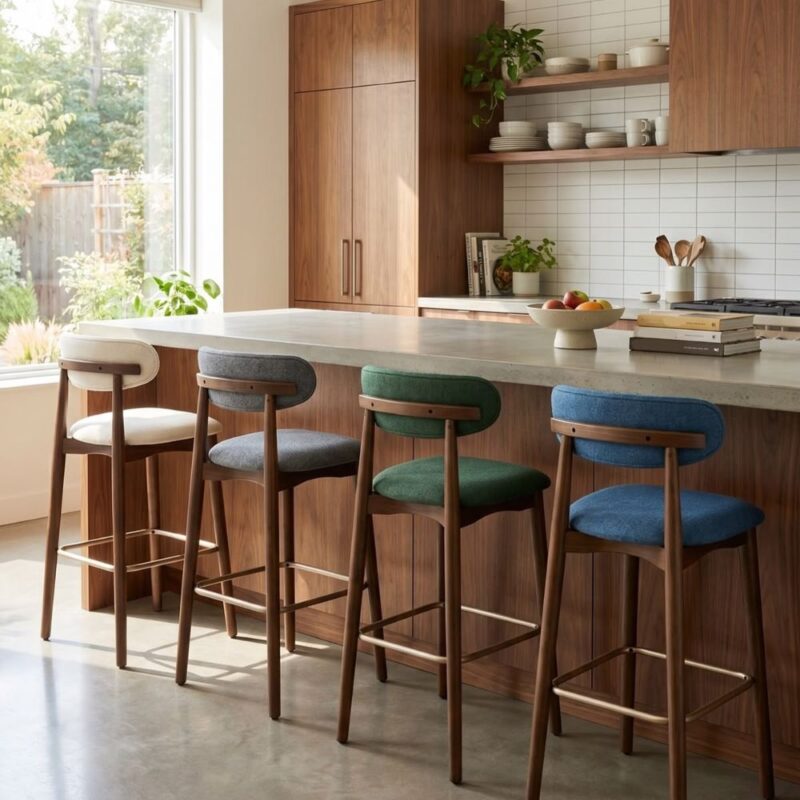 Buy Solid Wood Bar Stool Chairs
